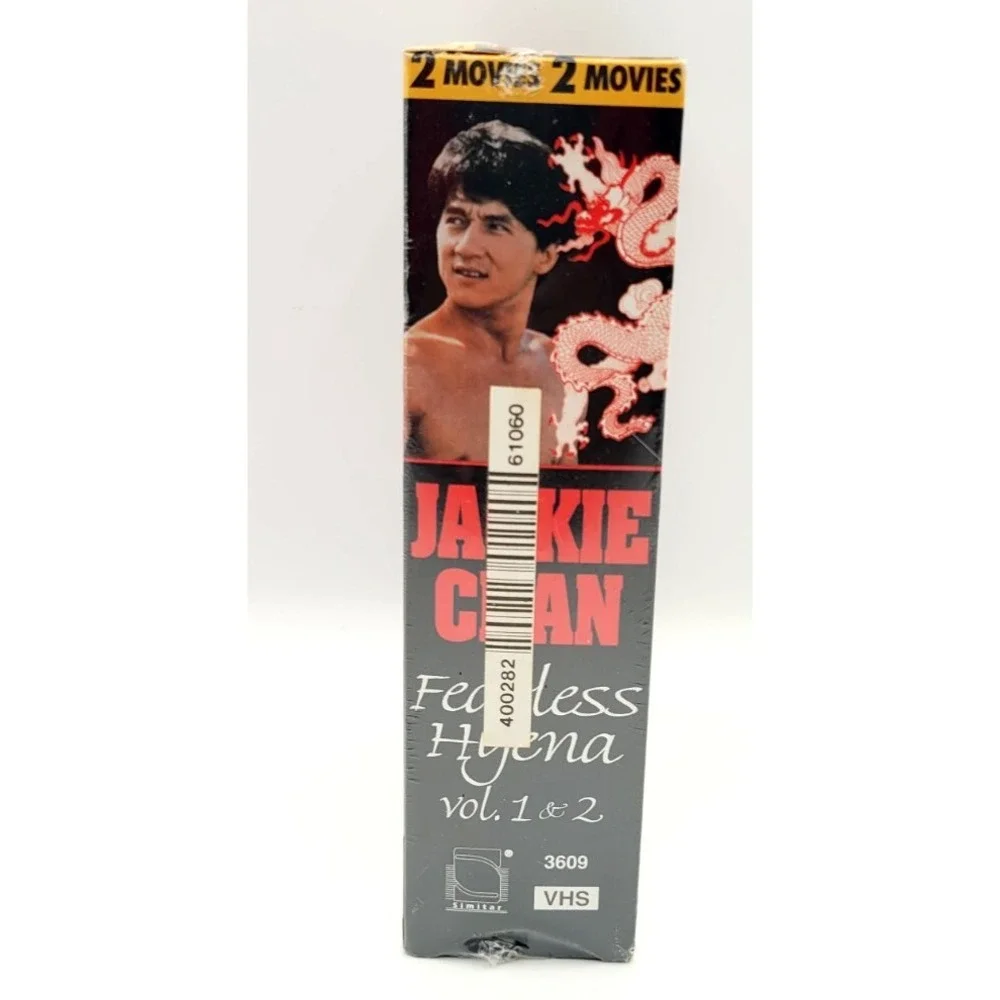 FEARLESS HYENA 1 & 2 SEALED VHS MOVIES‎ BOX SET 1995 JACKIE CHAN